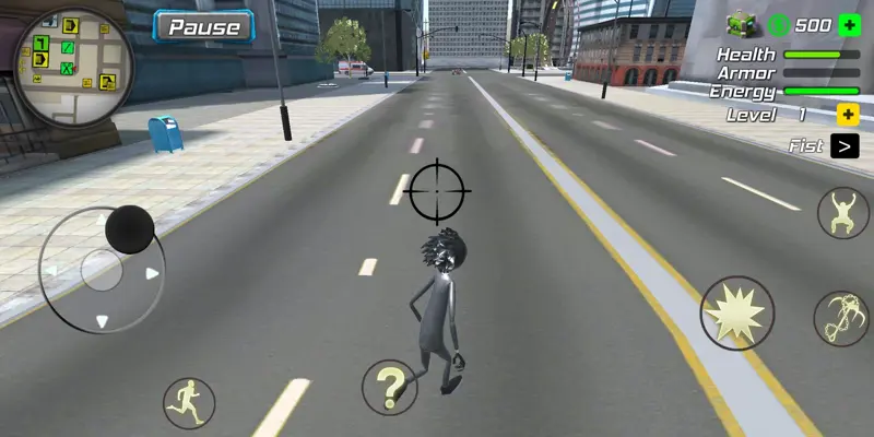 Amazing Crime Strange Stickman Rope Vice Vegas android App screenshot 9