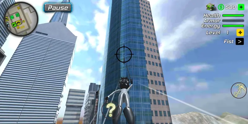 Amazing Crime Strange Stickman Rope Vice Vegas android App screenshot 7